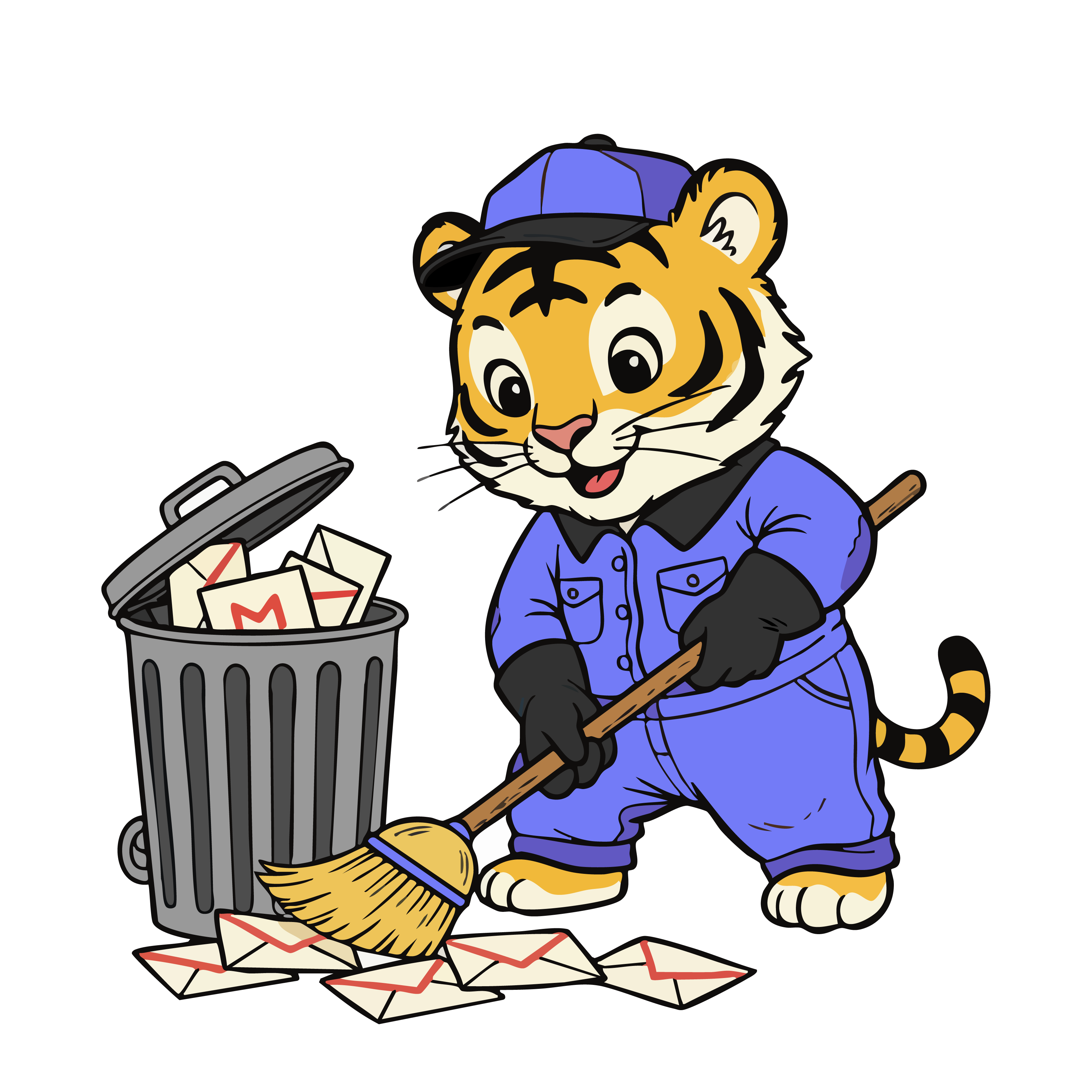 TidyTiger mascot